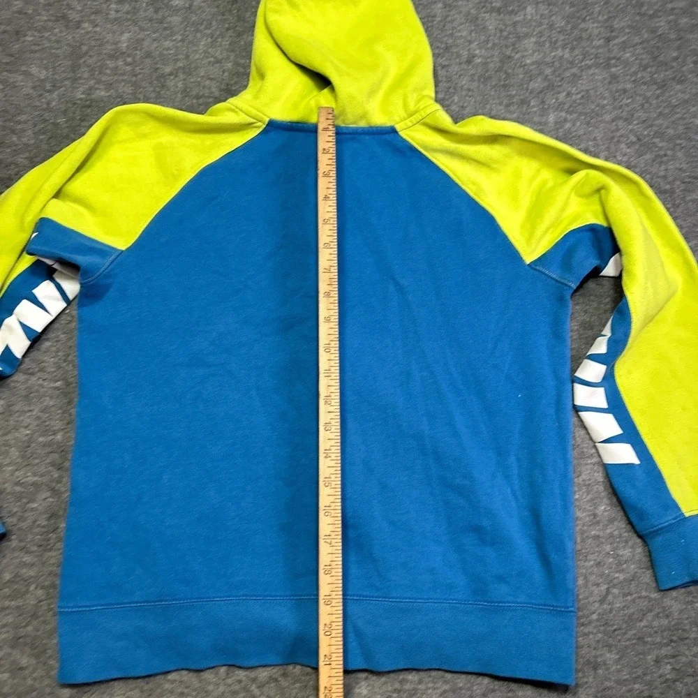Nike SB Jacket Boys XL‎ Hoodie Green Blue Skateboarding Colorblock Casual